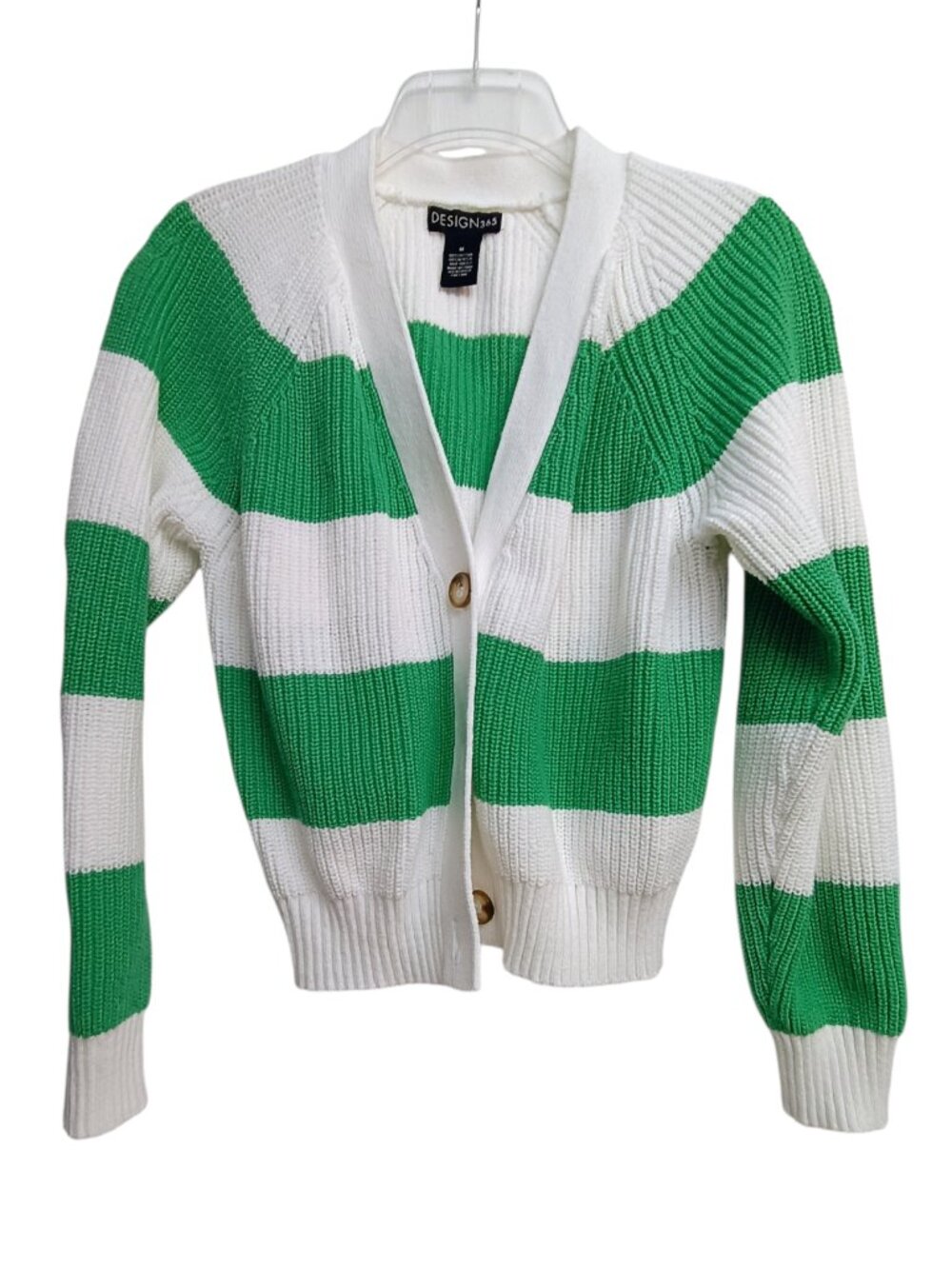 Transitional cotton cardigan size M.